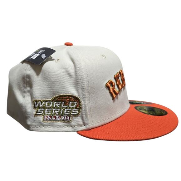 New Era 59Fifty Boston Red Sox 2004 World Series Patch Hat 7 5/8 REPREVE MLB Cap - Picture 3 of 10